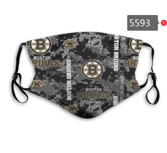 2020 NHL Boston Bruins #5 Dust mask with filter->mlb dust mask->Sports Accessory